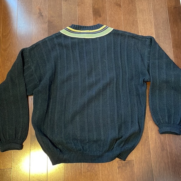 Vintage Harry Rosen Cable Knit Sweater - Picture 2 of 4